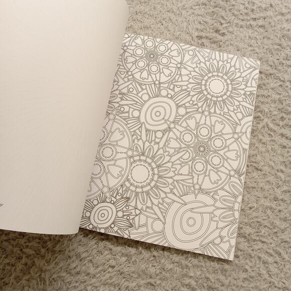 Psychedelic Patterns Coloring Book Pages For Peace And Relaxation Softcover - Picture 5 of 9